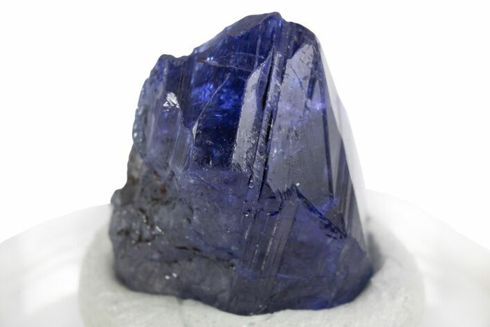 Brilliant Blue-Violet Tanzanite Crystal -Merelani Hills, Tanzania #303293